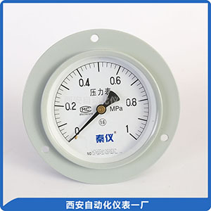 普通壓力表---軸向帶邊