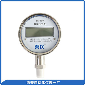 YS100數(shù)字壓力表