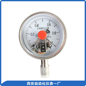 種磁助電接點(diǎn)壓力表